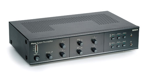 System preamplifier, 6-zone